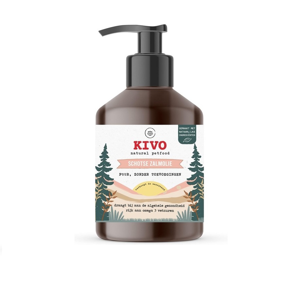 Kivo - Schotse Zalmolie - 500ml