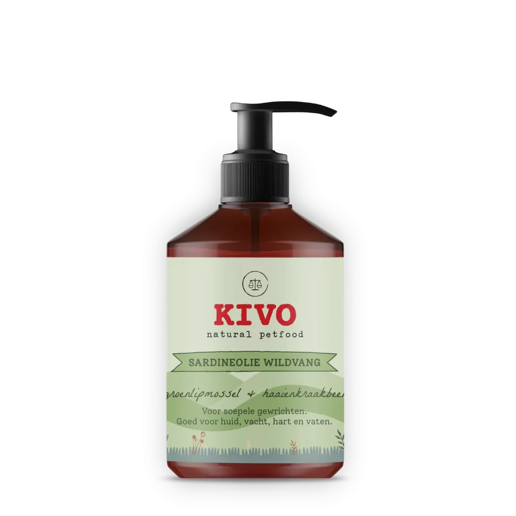 Kivo - Sardineolie met Groenlipmossel & Haaienkraakbeen - 500ml