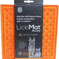 Lickimat Buddy oranje 20 cm